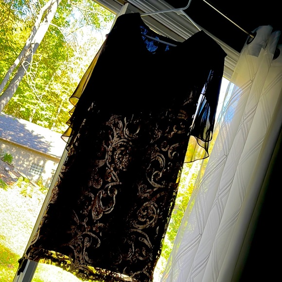 Beautiful Dress with Cape - Picture 2 of 5